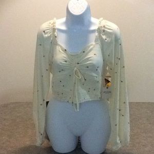 arizona juniors multi color long sleeve top 💕💕💕